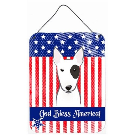 Carolines Treasures Bull Terrier Wall or Door Hanging Prints BB2139DS1216